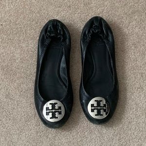 Tory Burch Black Flats - Size 6 1/2